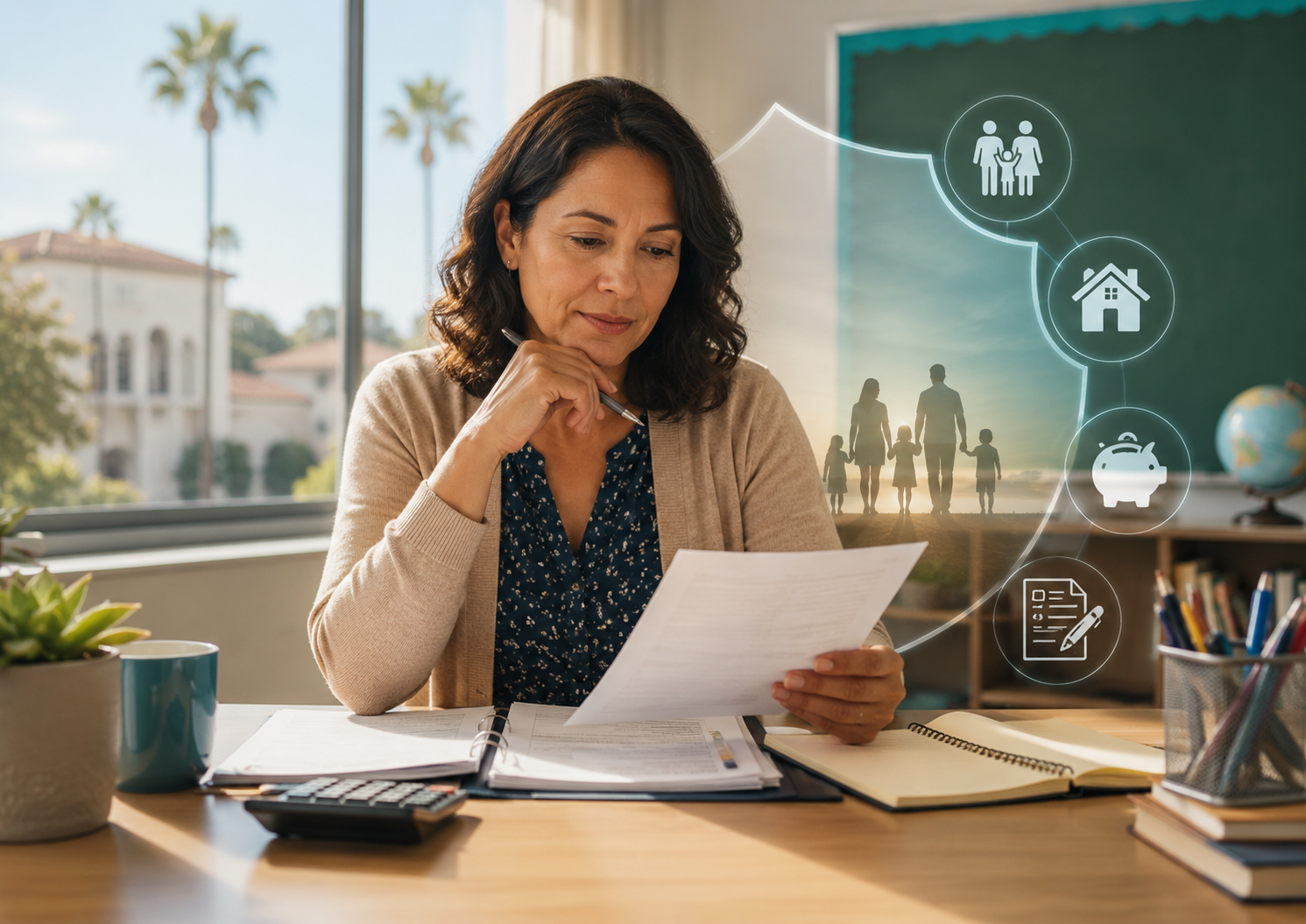 how much life insurance does a California educator need