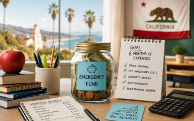 How to Build a Six-Month Emergency Fund on a California Teacher’s Salary
