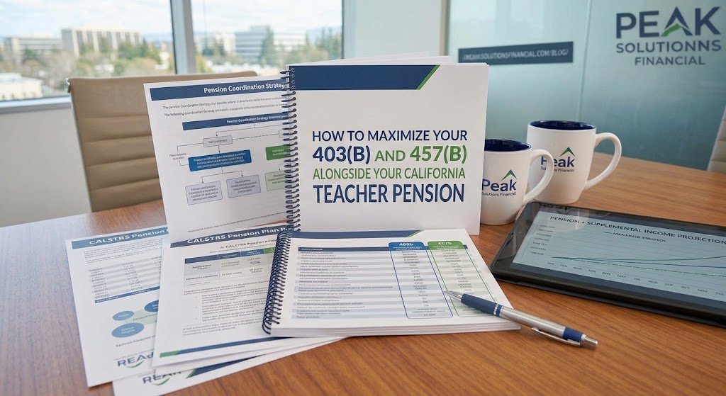 How to Maximize Your 403(b) and 457(b) Plans Alongside Your California Teacher Pension